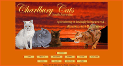 Desktop Screenshot of charlburycats.com